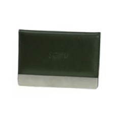 Leather metal name card case (Giftu)